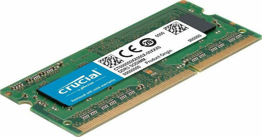 Crucial DDR3 with Module 1x8GB and Speed 1600 for Laptop