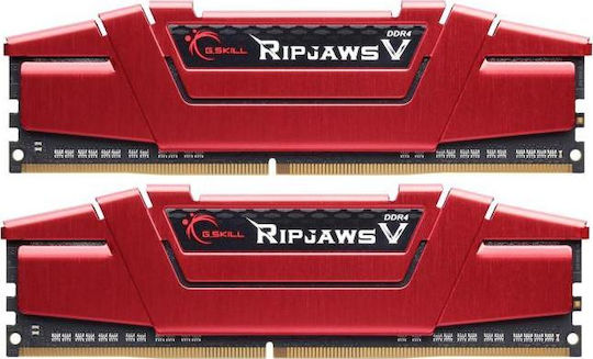 G.Skill Ripjaws V 16GB DDR4 RAM с 2 модула (2x8GB) и Скорост 2400 за Настолен компютър