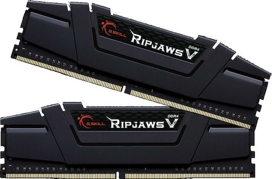 G.Skill Ripjaws V DDR4 16GB RAM με 2x8GB Modules και Ταχύτητα 3200 για Desktop
