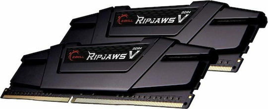 G.Skill Ripjaws V DDR4 32GB RAM με 2x16GB Modules και Ταχύτητα 3200 για Desktop