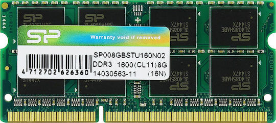 DDR3L Mit Module Und Geschwindigkeit 1600 Für Laptop SP008GLSTU160N02