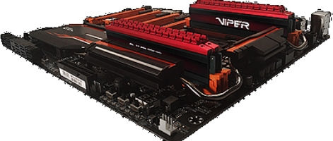 Patriot Viper 4 Series DDR4 16GB RAM με 2x8GB Modules και Ταχύτητα 3200 για Desktop