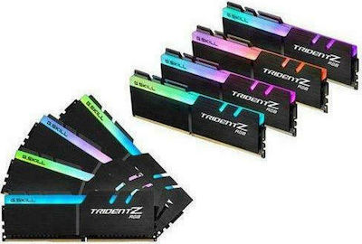 G.Skill Trident Z RGB 128GB DDR4 RAM με 8 Modules (8x16GB) και Ταχύτητα 3600 για Desktop