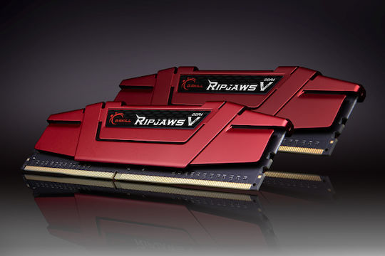 G.Skill Ripjaws V DDR4 16GB RAM με 2x8GB Modules και Ταχύτητα 3600 για Desktop
