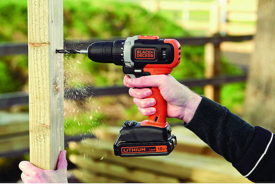 Black & Decker BCD002C1 Двигател За Бормашина На Батерия 18V 1x1.5Ah