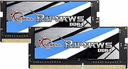 G.Skill Ripjaws DDR4 16GB RAM με 2x8GB Modules και Ταχύτητα 2666 για Laptop