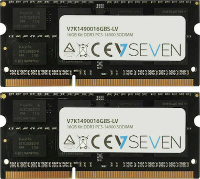 V7 16GB DDR3 RAM with 1866 Speed for Laptop