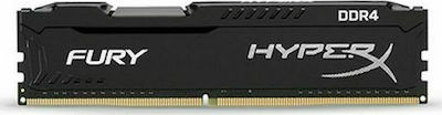 HyperX Fury 8GB DDR4 RAM mit Geschwindigkeit 2400 für Schreibtisch