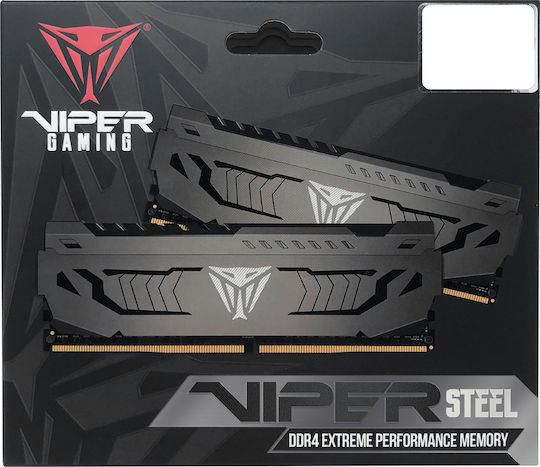 Patriot Viper Steel 8GB DDR4 RAM cu Viteză 3000 pentru Desktop