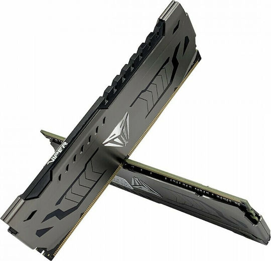 Patriot Viper Steel DDR4 16GB RAM με 2x8GB Modules και Ταχύτητα 4000 για Desktop