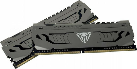 Patriot Viper Steel DDR4 16GB RAM με 2x8GB Modules και Ταχύτητα 4000 για Desktop
