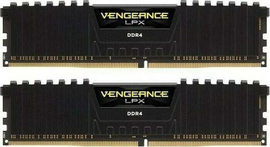 Corsair Vengeance LPX DDR4 32GB RAM με 2x16GB Modules και Ταχύτητα 3600 για Desktop