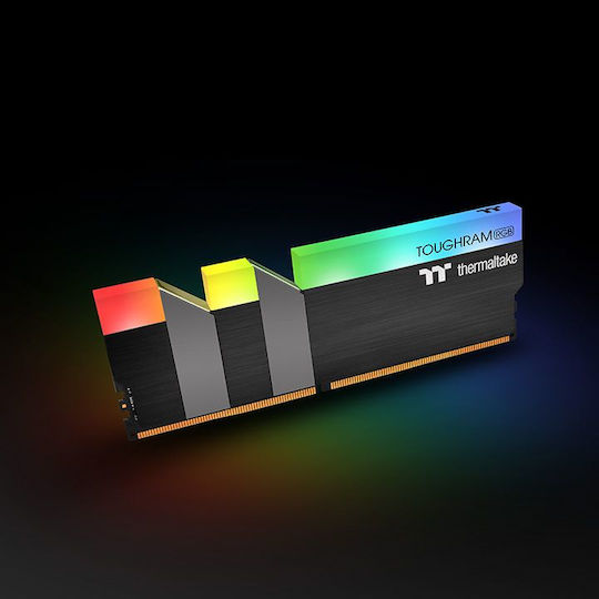 Thermaltake Toughram RGB 16GB DDR4 RAM cu 2 module (2x8GB) și