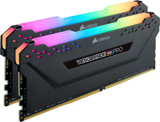 Corsair Vengeance RGB Pro DDR4 32GB RAM με 2x16GB Modules και Ταχύτητα 3600 για Desktop