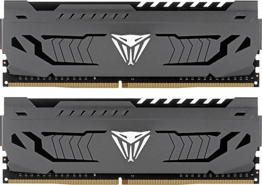 Patriot Viper Steel 64GB DDR4 RAM cu 2 module (2x32GB) și Viteză 3200 pentru Desktop