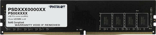Patriot Signature Line DDR4 with Module 1x8GB and Speed 3200 for Desktop