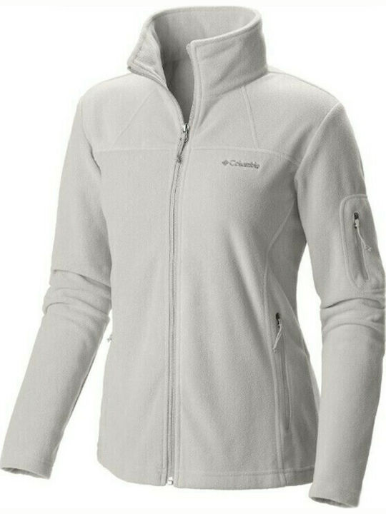 Fast Trek II Women's Cardigan with Zipper White