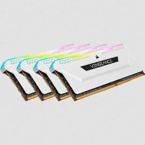 Corsair Vengeance RGB Pro SL 64GB DDR4 RAM with 4 Modules (4x16GB) and 3600 Speed for Desktop