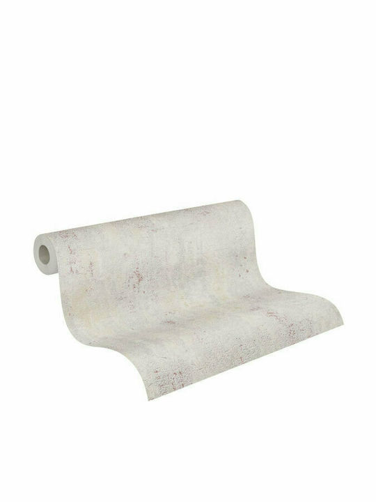 Tapet de Perete 1005x53cm Vinil Gri Lavabil