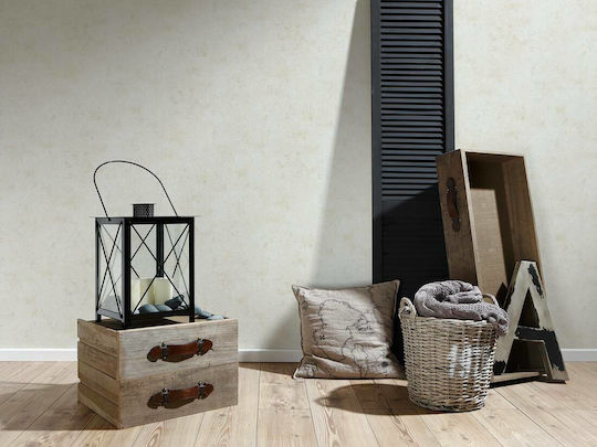 Wall Wallpaper New Walls Beige 1000x53cm Washable