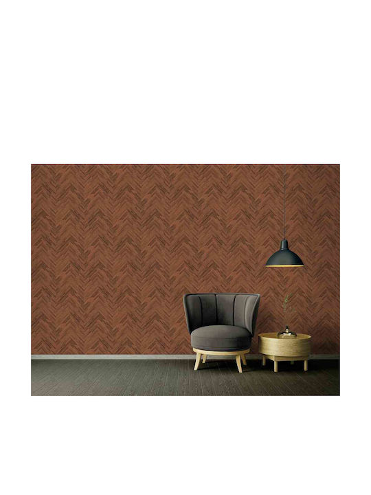 Wallpaper Versace Vinyl Brown L1000xW70cm Washable