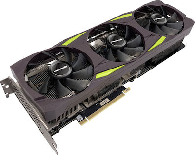 Manli GeForce RTX 3080 10GB GDDR6X LHR Κάρτα Γραφικών PCI-E x16 4.0 με HDMI και 3 DisplayPort