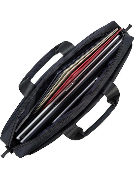 Rivacase Biscayne 8335 Τσάντα Ώμου / Χειρός για Laptop 15.6" σε Μαύρο χρώμα