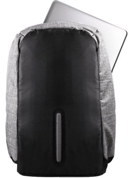 NOD CitySafe Waterproof Backpack for Laptop 15.6" with USB Port in Gray Color