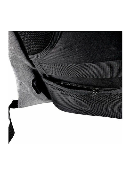 NOD CitySafe Waterproof Backpack for Laptop 15.6" with USB Port in Gray Color