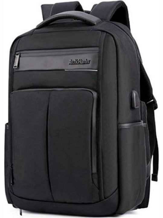 Arctic Hunter B00121C Водоустойчива Раница За Лаптоп 15.6" С USB Порт В Черен Цвят