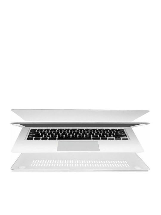 Tech-Protect Smartshell Tasche Abdeckung für Laptop MacBook Pro 13" 2016-2019 in Transparent Farbe