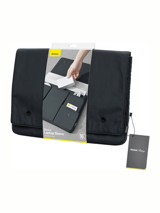 Baseus Basics Αδιάβροχη Θήκη για Laptop 13" σε Γκρι χρώμα