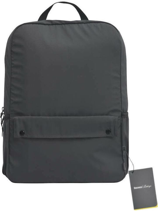 Baseus Basics Wasserdicht Tasche Rucksack für Laptop 16" Dark Grey