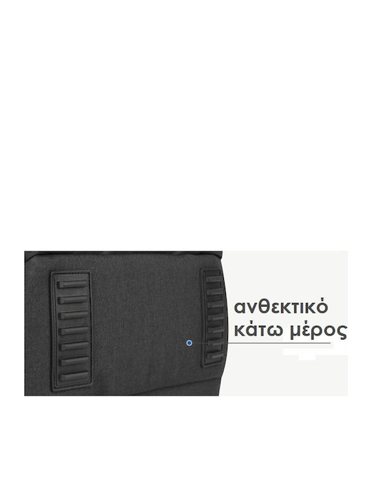 Tigernu T-B3905 Αδιάβροχη Τσάντα Πλάτης για Laptop 19" με Θύρα USB σε Μαύρο χρώμα
