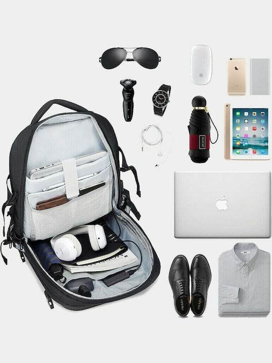 Ozuko Wasserdicht Tasche Rucksack für Laptop 15.6" Army 9082