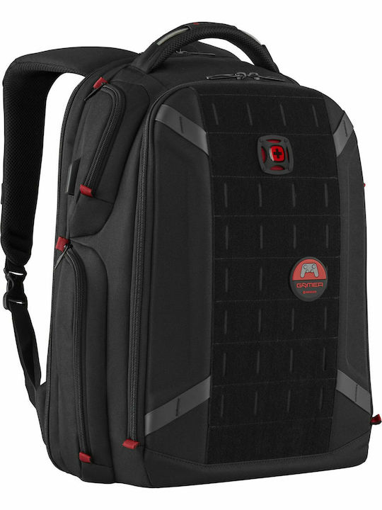 Wenger PlayerOne Tasche Rucksack für Laptop 15.6" in Schwarz Farbe