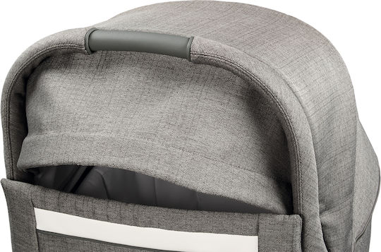 Peg Perego Veloce SL Modular Ρυθμιζόμενο Καρότσι 3 σε 1 Kατάλληλο για Nεογέννητο City Grey 10.7kg