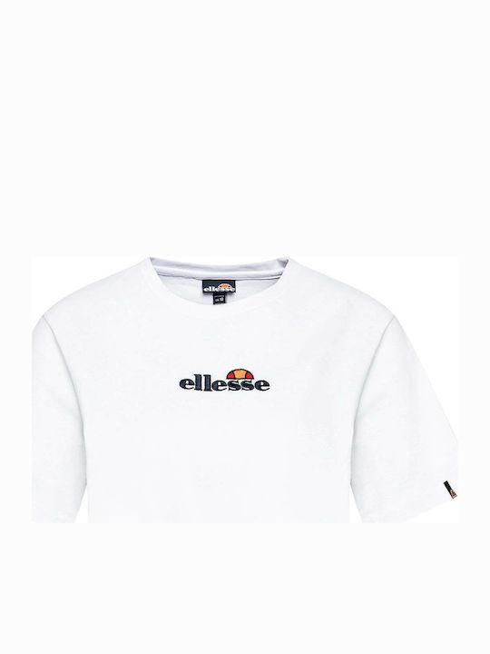 Fireball Women's Athletic Crop Top Short Sleeve White