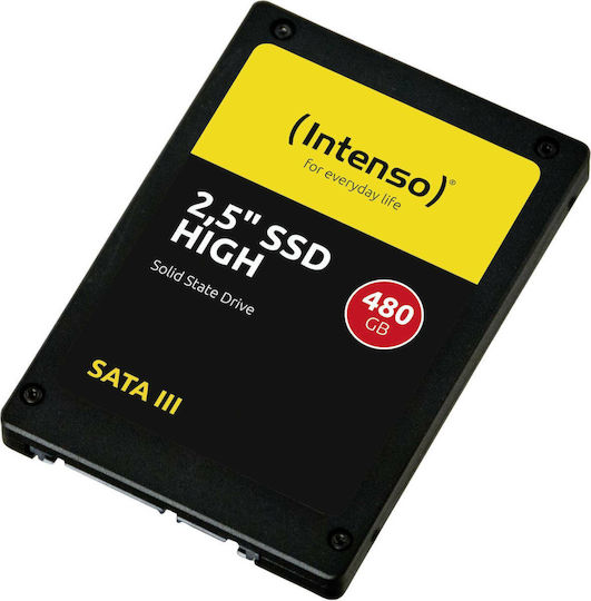 Intenso SSD Висока Производителност 480GB Тип 2.5'' със Свързване SATA III 3813450