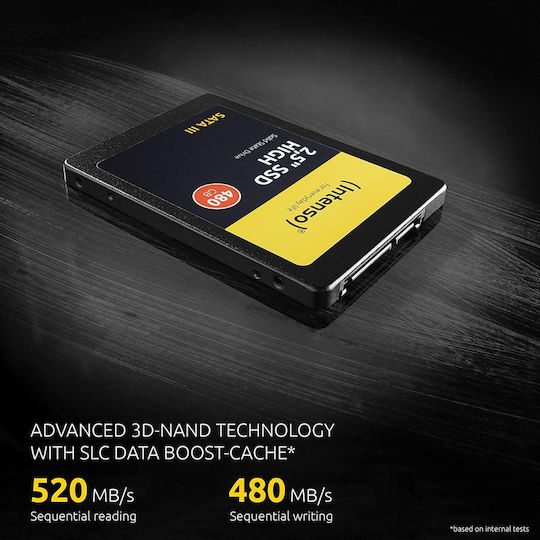 Intenso High Performance SSD 240GB τύπου 2.5'' με σύνδεση SATA III 3813440