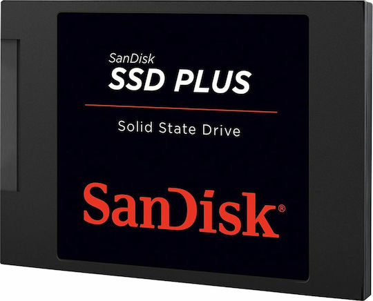 Sandisk SSD Plus 480GB τύπου 2.5'' με σύνδεση SATA III SDSSDA-480G-G26