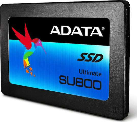 Adata Ultimate SU800 3D SSD 512GB Тип 2.5'' със Свързване SATA III ASU800SS-512GT-C