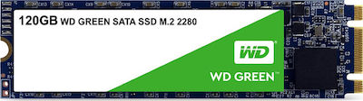 Western Digital WD Green SSD 120GB τύπου M.2 με σύνδεση SATA III WDS120G2G0B
