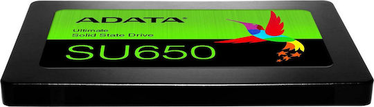 Adata Ultimate SU650 SSD 480GB 2.5'' Type With SATA III Connection ASU650SS-480GT-R