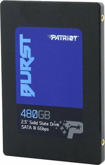Patriot Burst SSD 480GB τύπου 2.5'' με σύνδεση SATA III PBU480GS25SSDR