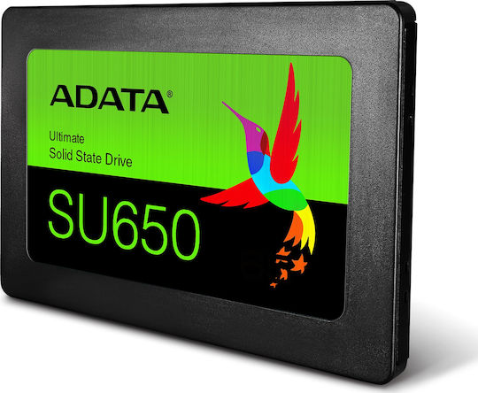 Adata Ultimate SU650 3D NAND SSD 120GB τύπου 2.5'' με σύνδεση SATA III ASU650SS-120GT-R