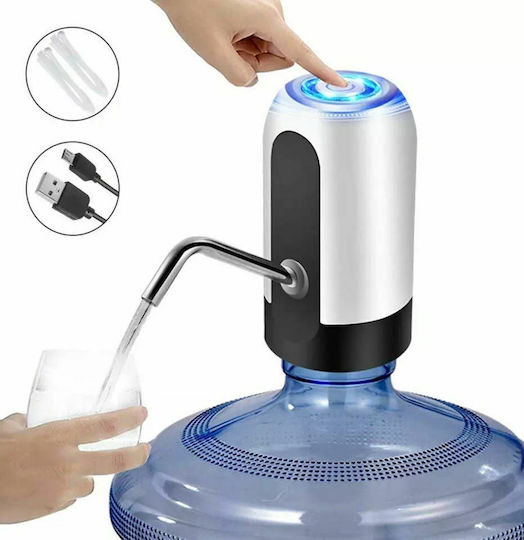 Battery Water Pump for Kitchen Made of Silver Plastic