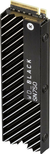 Western Digital SN750 SSD 500GB M.2 NVMe PCI Express 3.0 WDS500G3XHC WDBGMP5000ANC-WRSN
