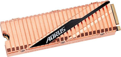 Gigabyte Aorus NVMe Gen4 SSD 500GB τύπου M.2 με σύνδεση PCI Express 4.0 και Ψύκτρα GP-ASM2NE6500GTTD