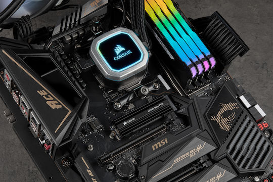 Corsair Force MP600 SSD 1TB τύπου M.2 με σύνδεση PCI Express 4.0 και Ψύκτρα CSSD-F1000GBMP600